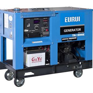 東洋柴油12KW單相發電機TDL16000E